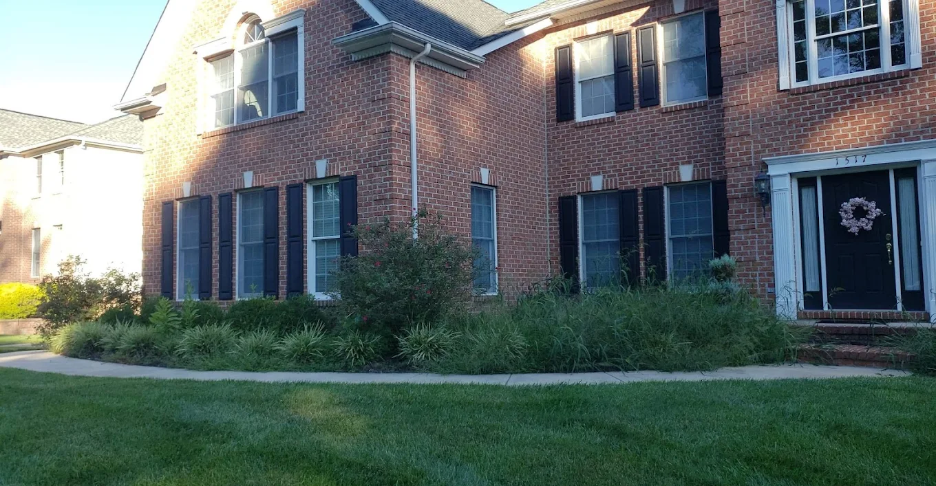 Planting lawns, creating gardens and hardscaping.